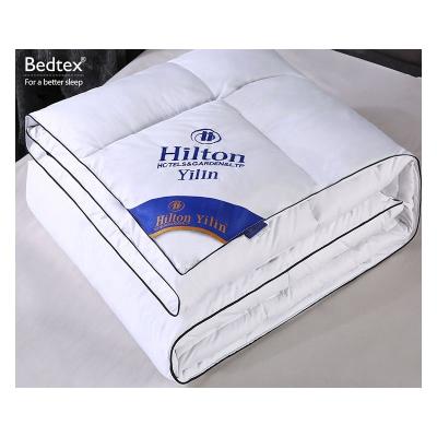 China Home Designer Pink Hilton Comforter, Wholesale Hilton Gingham Textile Quilts for sale