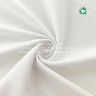 China Sustainable GOTS certified 100 organic cotton organic cotton fabric for hometextile / apparel / baby for sale