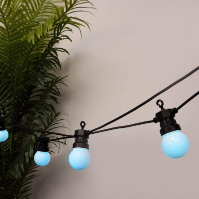 China 5M10Bulb/10M20Bulbs 5m Outdoor Colorful 10Bulbs G50 LED Garland Globe Bulbs String Light Garden Patio Wedding Party Christmas Decoration for sale