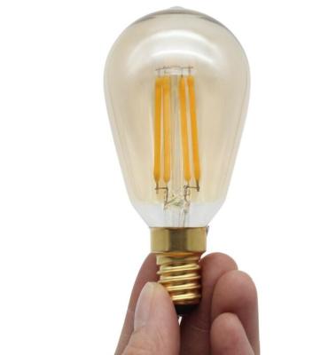 China Led Light Bulbs Edison Light Bulbs ST45 40w E12 Base For Wall Hanging Lamp Small Size for sale