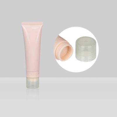 China D25mm 20-60ml Custom Cosmetic Tubes Round Plastic Soft Skin Care Tube for sale