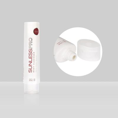 Chine Tube ovale en plastique de emballage cosmétique D30mm 30-60ml de base liquide à vendre