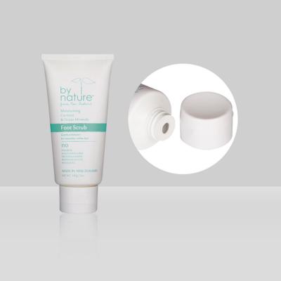 中国 140g/5oz Empty Custom Cosmetic Tubes D45mm Squeeze Plastic Cleansing Tube With Flip Cap 販売のため