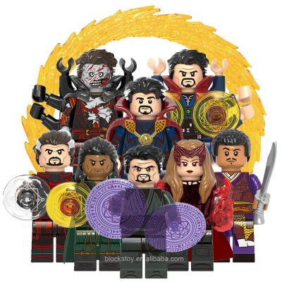 China New Children MODELS Toy Juguetes de block figure Mini Bricks Building Super Heroes Witch Doctor Strange Movie Scarlet TOY X0335 for sale