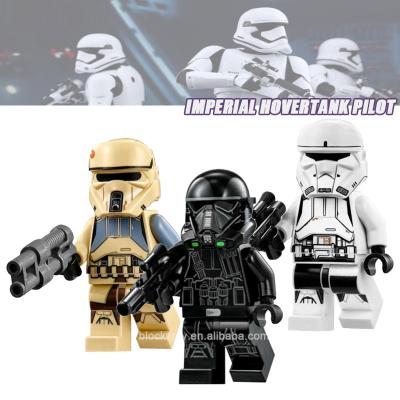 China DIY TOY PG654 PG655 PG656 Star Hovertank Vader Wars Imperial Pilot Figure Plastic Smart Toy Mini Bricks Action Building Block for sale