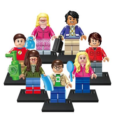 China Famous Movie Amy Penny Bernadette The Big Bang Theory Mini Action Building Block Toy KF1025 Brick Figure Smart Toy for sale