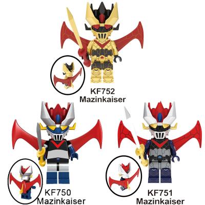 China Predator Toy Cartoon Anime Movie Mazinger Z Mazinkaiser Figure Bricks Building Blocks For Kids Toys KF752 KF751 XL020 for sale