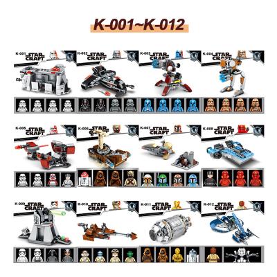 China Educational Toy K001~K012 Troop Clone Transport 10365 Educational Imperial Building Block Compatible Bricks For Kids Gifts NO BOX for sale