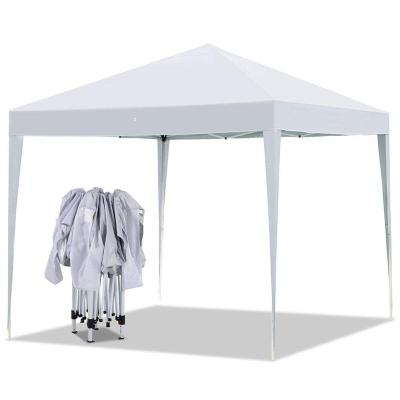 China PE 9*9 Ft Portable Outdoor Gazebo Pop Up Canopy Tent With Wheel Carry Bag for sale