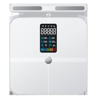 China High-precision smart rechargeable gym weight business body fat scale special eight-electrode electronic scale own scale APP people's health for sale