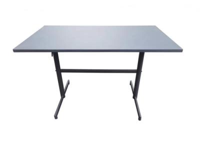 China Folding Steel Patio Table For Garden Hotel Outdoor for sale