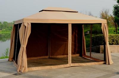 China Top doble de aluminio al aire libre Roman Tent Gazebo Customized Logo de 3 de los x 4m en venta