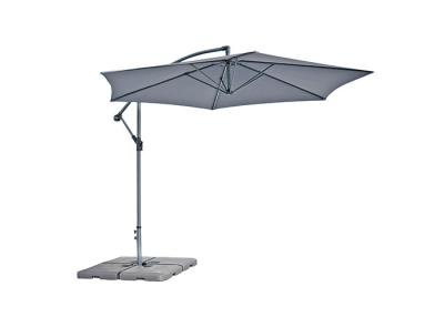 China Parasol colgante impermeable al aire libre del plátano, paraguas voladizos grandes del patio en venta