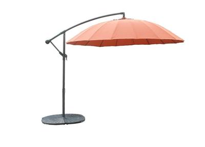 China Paraplu van de de Banaanparasol van de zon de Bestand Tuin, de Parasol van de Cantileverbanaan Te koop