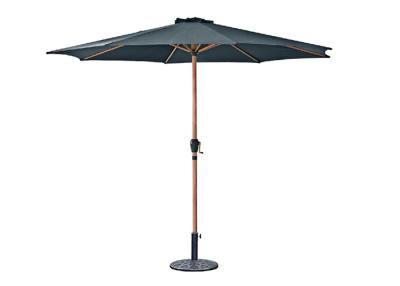 Chine Parasol extérieur de Sun de polyester en acier, grands parapluies imperméables de jardin à vendre