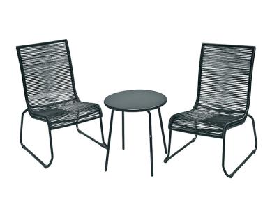 China EN581 tuin Lijst vouwen en Stoelen die Geplaatst Gemakkelijk Carry With Powder Coated Frame Te koop