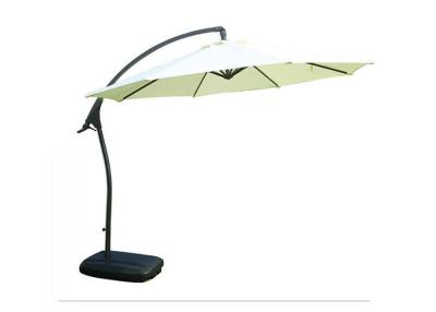 China Aluminum 8 Ribs Round Cantilever Parasol Umbrella Sunblock And Strong UV Protection for sale