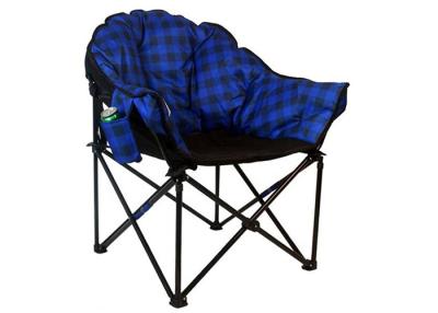 China OEM ODM Folding Padded Moon Chair , Padded Moon Camping Chair for sale