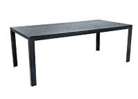 China No Fade Polywood Garden Table Aluminium Polywood Garden Furniture for sale