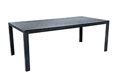 China Nenhuma mobília do jardim de Fade Polywood Garden Table Aluminium Polywood à venda