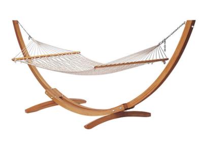 Chine Taille accrochante extérieure de l'hamac 132cm de chaise de Bsci de jardin en bois portatif à vendre