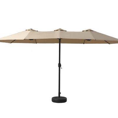 China Parasol Openlucht 200x400M Customized van het tuin Dubbele Hoofdterras Te koop