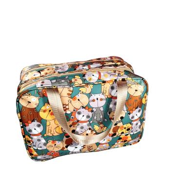 China Fashion Makeup shower bag, wash bag, shower portable storage bag, bathroom portable dry wet separation large capacity bag for sale