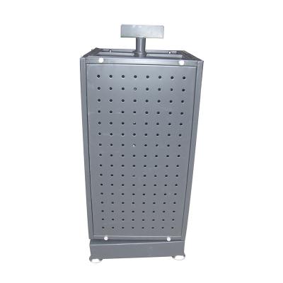 China Retail Shops Metal Worktop 4 Side Rack Retail Store 360 ​​Revolving Rotating Display Rack For Mobile Accessory for sale