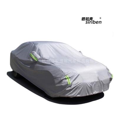 China Sports Car Rabid Waterproof Cover Inflatable Heated Hail Protection Car UV Cover for sale