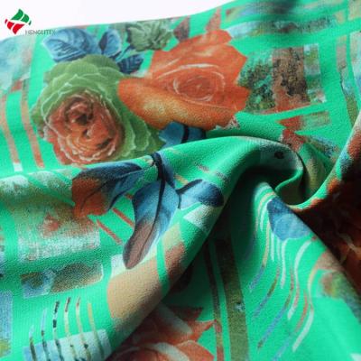 China Antistatic 100%viscose rayon for lady's fashion fabric Moroccan fabric FULI crepe for sale