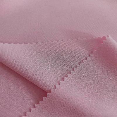 China 100% Anti-Static Polyester Woven Fabric Messy Oblique Messy Solid Hemp For Ladies Fashion Wear for sale