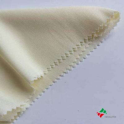 China High Quality Anti Pill Cupro Mess Imitated Hemp Fabric For Fashion Clothes 54%Polyester 46% Viscose for sale