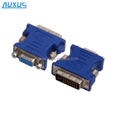 China Multimedia DVI To VGA Cable Adapter , DVI Male To VGA Female Adapter For 24+5 for sale