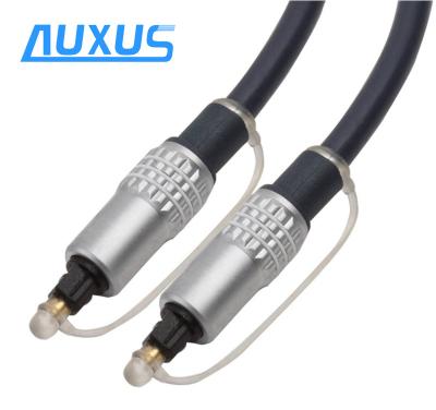 China Digital Multimedia Cable Home Theater Optical Audio Toslink Fiber Male To Male Gold Plated Fiber Optic Cable for sale