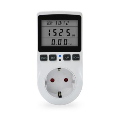 China Europe Electricity Meter CE Approve Metering Power Wall Socket PM004-EU for sale