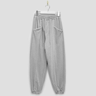 China Gray Anti-wrinkle Women Sports Pants Causal Pants for sale