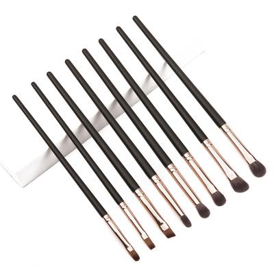 China Rose Gold Synthetic Eyeshadow Private Label Smudge Brush Shinedo 7Pcs Hair Lip Eyeliner Makeup Blending Kit Makeup Brushes Set for sale