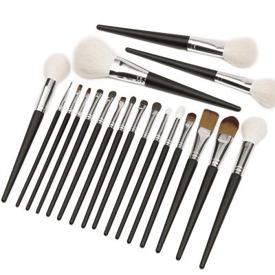 China Fan Brush Shinedo 19Pcs Customize Powder Foundation Blush Face Eyeshadow Base Powder Eyeliner Blending Private Label Make Up Kit for sale