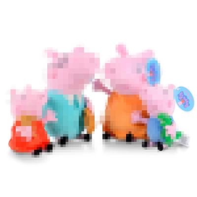 China Hot Sale 40 Cute Soft Pepa Pig Plush Piggy Stuffed Pepa Pig Toys For Children Gift for sale