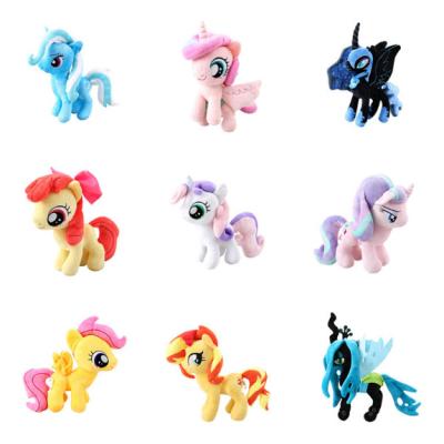 China 19 Little Pony Plush Toys Small Animal Soft Stuffed Pony Cute Stuffed Toys for sale