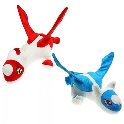 China 2 Anime Pokemon Latios Latias Plush Doll Toys Pokemon Latios Latias Stuffed Plush Doll for sale