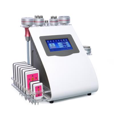 China Hot Amazon Weight Loss Trending 2021 Portable 9 in 1 RF Cavitation 40k Cavitation Machine / Ultrasonic Cavitation 40k for sale