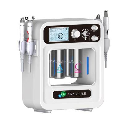 China Exfoliators A0637 4 in 1 Korea Facial Machine H2O2 Hrdro Aqua Peel Exfoliator Hydrodermabrasion Hydrogen for sale