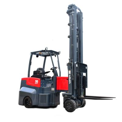 China Chinese Brand MIMA Full Ac System Lithium Battery Articulated 2Ton Pick Up Electric Forklift Hot Sale for sale