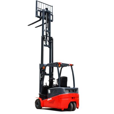 China MiMA powerful 3-wheel electric forklift 1.6T 2T with double front drive motors counterbalanced forklifts truck for sale for sale