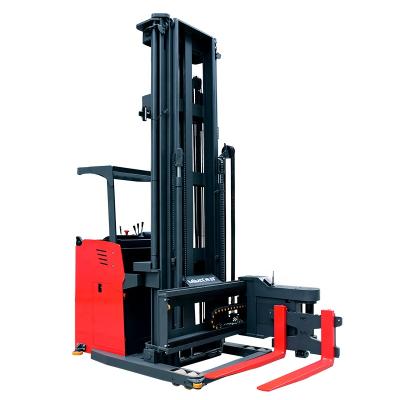 China MIMA stand-on type capacity 1000kg/9m 3-WAY electric forklift with full AC motor en venta