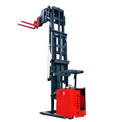 China China factory price electric three way forklift for very narrow aisle en venta