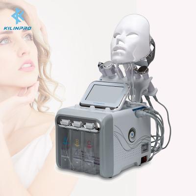 China Skin Revitalizer Beauty Salon Use Water Dermabrasion Machine Korea Small Oxygen Hydrogen Facial Oxygen Machine Bubble for sale