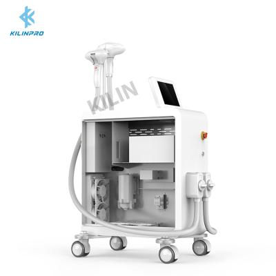 China Hair Removal Machine OEM/DOM Pigment Removal Two Handpieces IPL Skin Rejuvenation And Hair Removal SHR IPL for sale