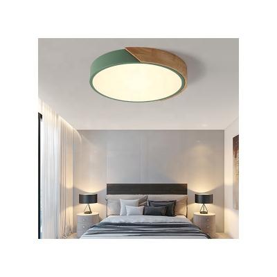 China Surface Mounted European Simple Indoor Led Ceiling Lamp Living Room Bedroom Study Smart Lamp for sale